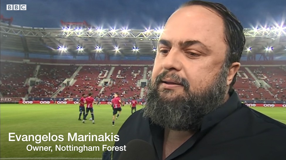 Evangelos Marinakis: Nottingham Forest owner 'obliged' to win promotion