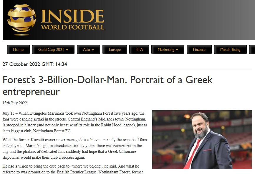 Forest’s 3-Billion-Dollar-Man. Portrait of a Greek entrepreneur