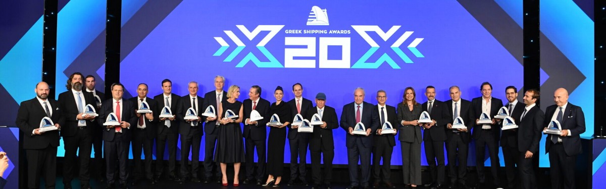 The winners at 20th Greek Shipping Awards