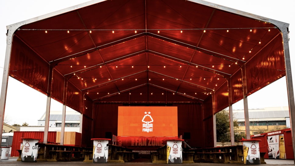 CREATING A SUSTAINABLE FAN ZONE AT NOTTINGHAM FOREST FC