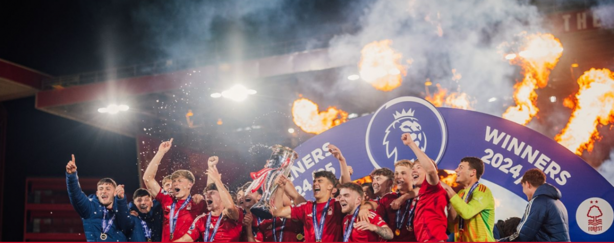 NOTTINGHAM FOREST B TEAM WIN MAJOR INTERNATIONAL COMPETITION