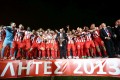 Olympiacos won the 41st championship of its history and its 4th in a row under the leadership of Evangelos Marinakis.