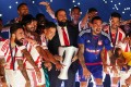 Olympiacos won the 43rd championship of its history and its 6th in a row under the leadership of Evangelos Marinakis.