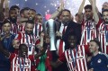 Olympiacos won the 47th championship of its history and its 10th under the leadership of Evangelos Marinakis.