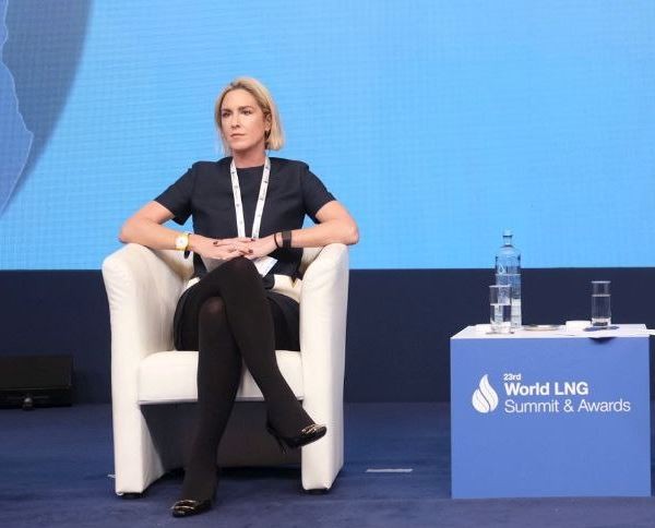 H Μαρία Αγγελικούση, CEO του Ομίλου Angelicoussis Shipping, στο 23rd World LNG Summit, το μεγαλύτερο συνέδριο για το φυσικό αέριο, που διεξάγεται στην Αθήνα